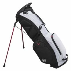 WilsonStaff Wilson Exo Lite Dynapower Golf Stand Bag -Golf Clothing Shop Wilson 2023 EXO Lite Dynapower Golf Stand Bag Black White Red 5