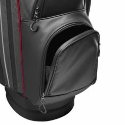 WilsonStaff Wilson ILock Dry Golf Cart Bag 11 WilsonStaff Wilson ILock Dry Golf Cart Bag -Golf Clothing Shop Wilson 2023 iLock Dry Cart Bag Black Red 6