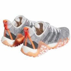 Adidas CODECHAOS 22 Golf Shoes -Golf Clothing Shop adidas CODECHAOS 22 Shoes White Grey Solar Red 5