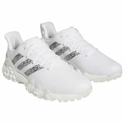 Adidas CODECHAOS 22 Golf Shoes -Golf Clothing Shop adidas CODECHAOS Limited Edition Shoes White Core Black Solar Grey 4
