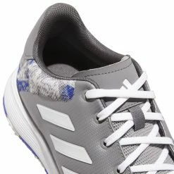 Adidas S2G Golf Shoes -Golf Clothing Shop adidas S2G 23 Shoes Grey Three White Blue 4