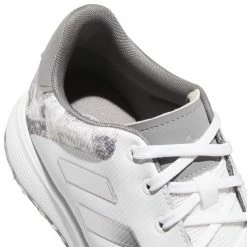 Adidas S2G Golf Shoes -Golf Clothing Shop adidas S2G 23 Shoes White Silver Grey Three 4