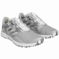 Adidas S2G SL BOA Golf Shoes -Golf Clothing Shop adidas S2G SL BOA 23 Shoes Grey Two White 4