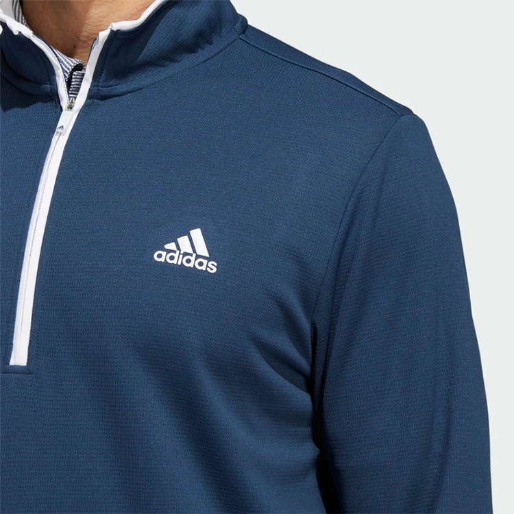 Adidas Primegreen UPF Lightweight 1/4 Zip Golf Sweater 5 Adidas Primegreen UPF Lightweight 1/4 Zip Golf Sweater - Image 5