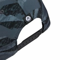 Adidas Tour Print Snapback Golf Cap -Golf Clothing Shop adidas Tour Print Snapback Golf Cap Black 4