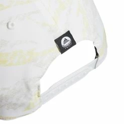 Adidas Tour Print Snapback Golf Cap -Golf Clothing Shop adidas Tour Print Snapback Golf Cap White 4