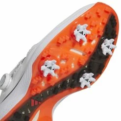 Adidas ZG23 BOA Golf Shoes -Golf Clothing Shop adidas ZG23 BOA Shoes White Black Red 8