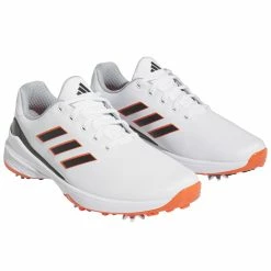 Adidas ZG23 Golf Shoes -Golf Clothing Shop adidas ZG23 Shoes White Orange 4