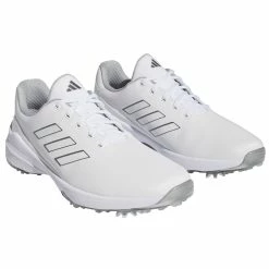 Adidas ZG23 Golf Shoes -Golf Clothing Shop adidas ZG23 Shoes White Silver Grey 4