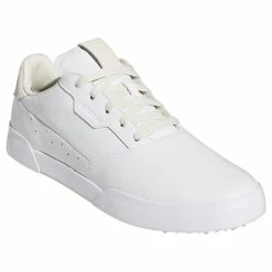 Adidas Adicross Retro Green Golf Shoes 11 Adidas Adicross Retro Green Golf Shoes -Golf Clothing Shop adidas adicross Retro Golf Shoes White Chalky Brown White 4