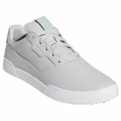 Adidas Adicross Retro Green Golf Shoes -Golf Clothing Shop adidas adicross20Retro Golf Shoes Grey Two Magic Grey White 4