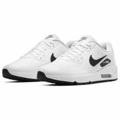 Nike Air Max 90G Golf Shoes -Golf Clothing Shop airmax90gshoeswhiteblack3