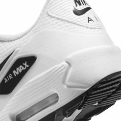 Nike Air Max 90G Golf Shoes -Golf Clothing Shop airmax90gshoeswhiteblack6