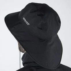 Galvingreen Galvin Green Aqua Waterproof Golf Hat -Golf Clothing Shop aquawaterproofhatblack model 2