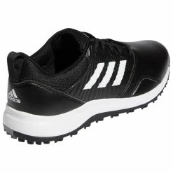 Adidas CP Traxion SL Golf Shoes -Golf Clothing Shop cptraxionslgolfshoesblackwhitesilver5