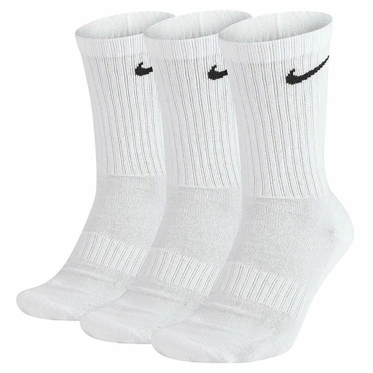 Nike Everyday Cushioned Crew Golf Socks (3 Pack) 1 Nike Everyday Cushioned Crew Golf Socks (3 Pack)