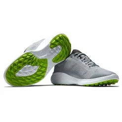 FootJoy FJ Flex Athletic 56142 Golf Shoes -Golf Clothing Shop fjflexathleticshoesgreywhite6