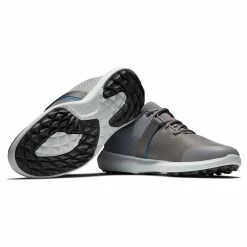 FootJoy FJ Flex 56121 Golf Shoes -Golf Clothing Shop fjflexshoesgreyblue6