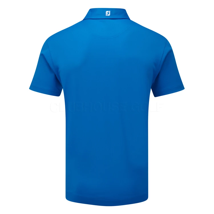 FootJoy Stretch Pique Solid Golf Polo Shirt 3 FootJoy Stretch Pique Solid Golf Polo Shirt - Image 3