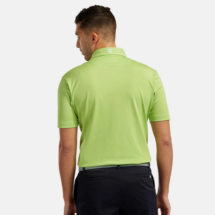 FootJoy Stretch Pique Solid Golf Polo Shirt 6 FootJoy Stretch Pique Solid Golf Polo Shirt - Image 6