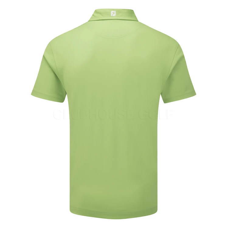 FootJoy Stretch Pique Solid Golf Polo Shirt 3 FootJoy Stretch Pique Solid Golf Polo Shirt - Image 3