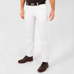 Galvingreen Galvin Green Noah Golf Trouser -Golf Clothing Shop galvin green trouser white Model 1
