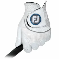 FootJoy HyperFLX Golf Glove 6 FootJoy HyperFLX Golf Glove -Golf Clothing Shop hyperflxglovewhite3 1