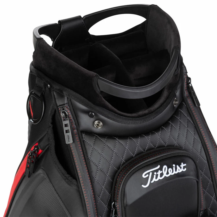 Titleist Jet Black Golf Tour Staff Bag 5 Titleist Jet Black Golf Tour Staff Bag - Image 5