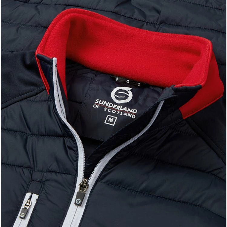 Sunderland Zermatt Padded Thermal Golf Wind Jacket 2 Sunderland Zermatt Padded Thermal Golf Wind Jacket - Image 2