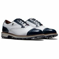 FootJoy Premiere Series Tarlow 53904 Golf Shoes -Golf Clothing Shop premierseriestarlowshoeswhitenavy3