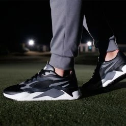 Puma RS-G Golf Shoes -Golf Clothing Shop rsggolfshoesblackquiteshadedarkshadow3