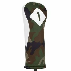 Titleist Leather SE Camo Driver Headcover -Golf Clothing Shop seleatherdriverheadcovercamowhite3