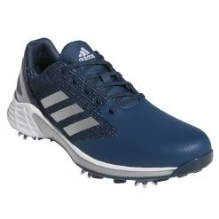 Adidas ZG21 Motion Golf Shoes -Golf Clothing Shop zg21motionshoescrewnavywhitesonicaqua4